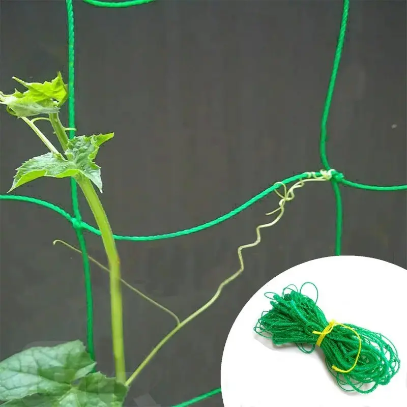 Polyethylene Climbing Netting, Garden Mesh for Chrysanthemums and Celery, Wind-Resistant and Anti-Lodging, Ideal for Gardening