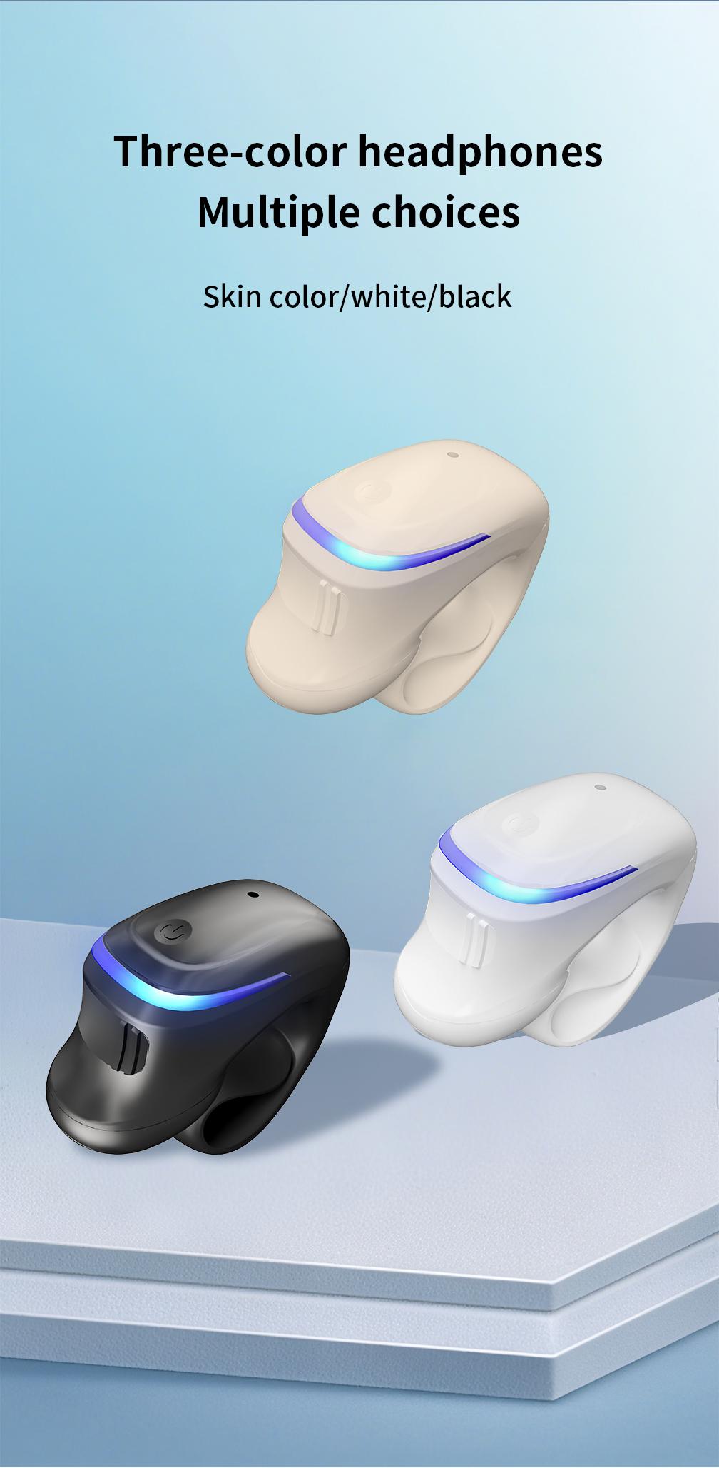 BT  Earphone Clip On Monaural Inear Motion Stereo Bone Conduction Gd28 Business Wireless Earphone Mini Monaural Tws