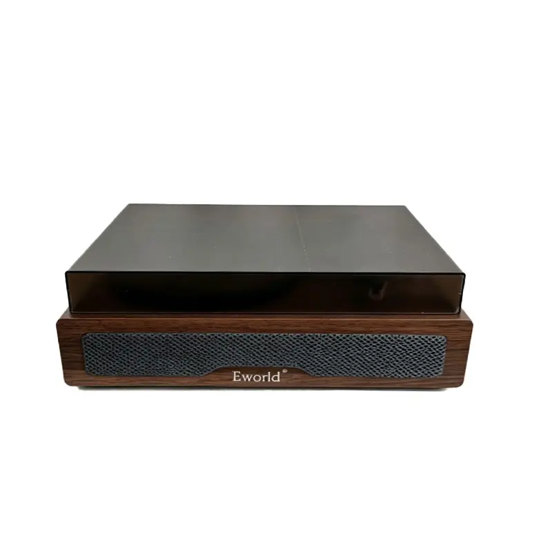 Wood Retro Vinyl Record Player Turntable, 3 Speed, Built In Rechargeable Battery, Optical Storage Media, Phonograph Product Type