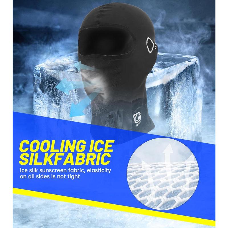 Balaclavas  Mask with Glasses Holes for Men Women, Shiesty , Summer Cooling  Gaiter Ice Silk UV Protection Lightweight for  Cycling Ski Work
