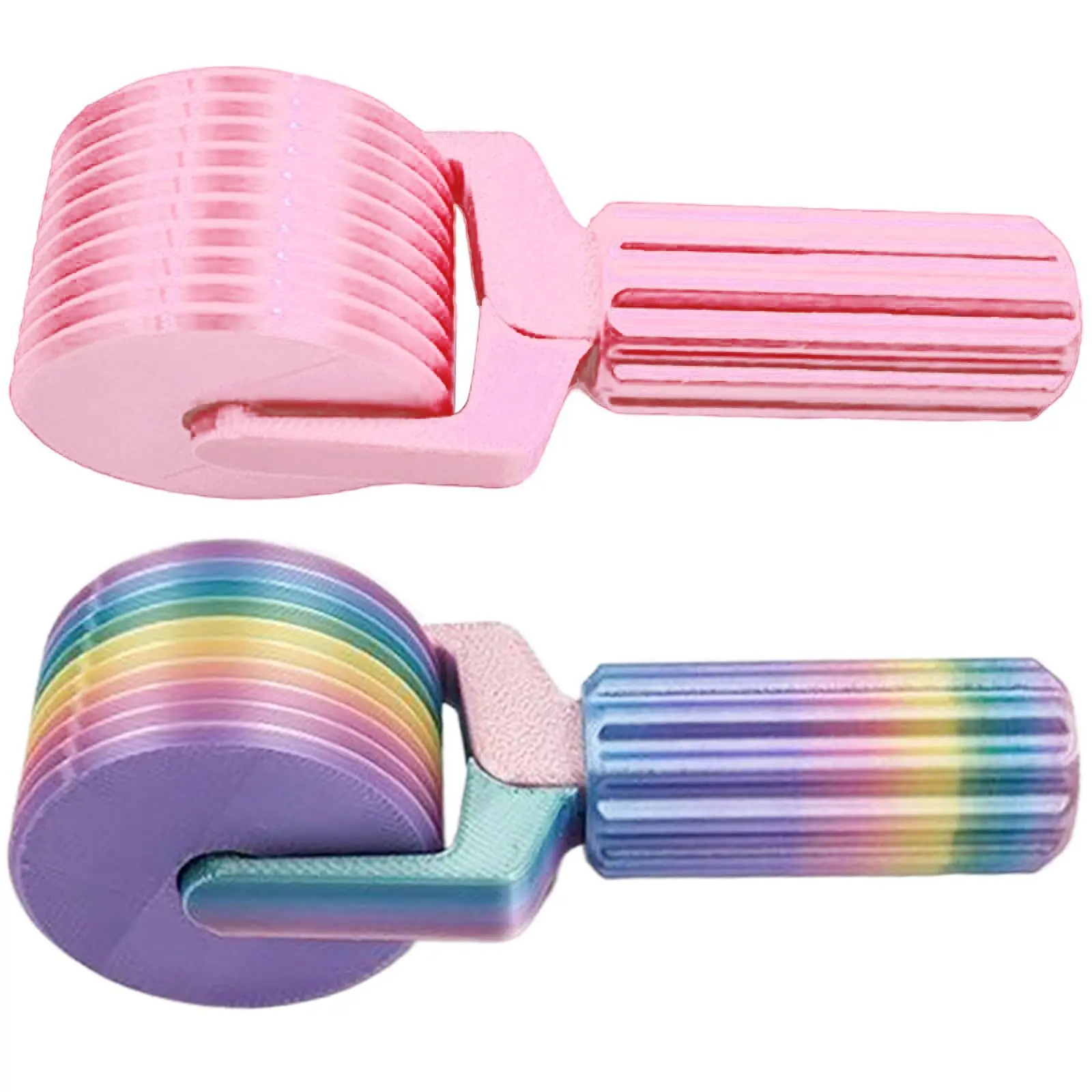2 Piece Diamond Painting Roller Set, DIY Craft Tools, Easy Grip Handheld Rollers, Detachable Diamond Painting Accessories