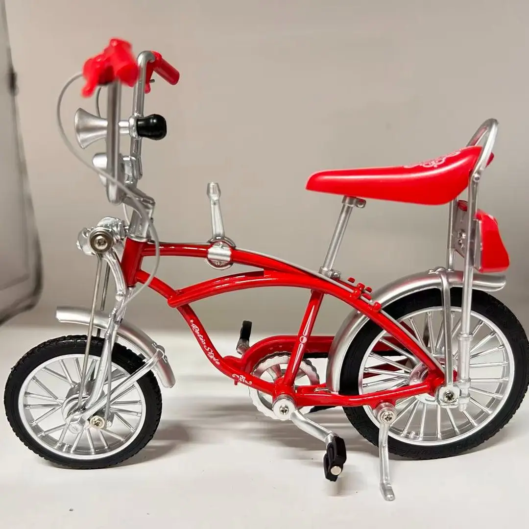 New Alloy Bicycle Model, Realistic Mountain Bike, Downhill Bike, Road Bike, Desktop Decor, Collectible Mini Bike, Gift Toy, Metal Craft