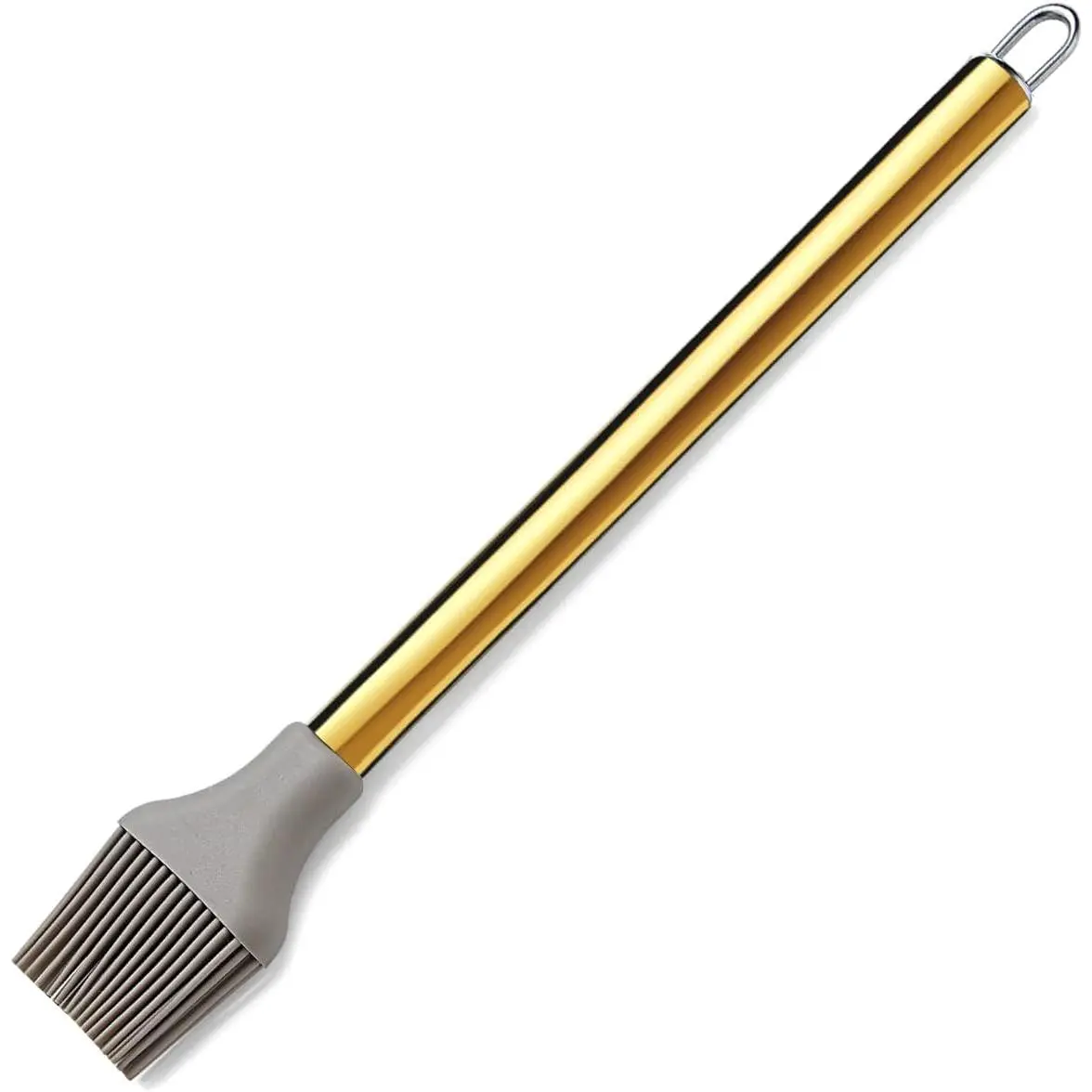 Basting Brush,  Non-stick  Kitchen Brush For Cooking With Titanium   Handle, Barbeque Brush, Pastry Brush, BBQ Brush, Dishwasher Safe, Easy to Clean