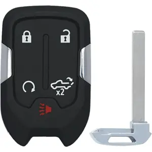 Keyless Entry Remote Control Key Fob Replacement Fits for GMC Sierra 1500 2500 3500 2019 2020 2021 2022 2023 Chevrolet Silverado 1500 2500 3500 HYQ1ES 13522904 13522854 433 MHz