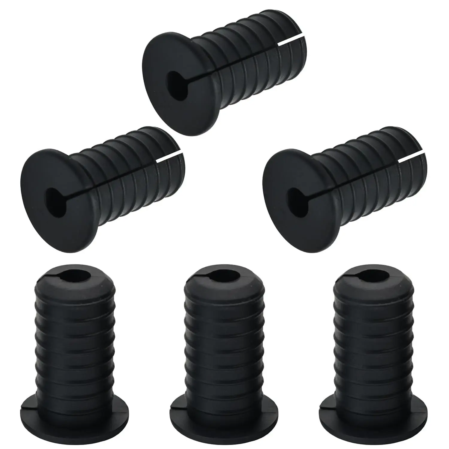 Cable Grommets for Starlink, 3/4 Inch Wall Pass-Through, Silicone Grommets, Dust Waterproof, Protects Cables, Installation, 6-Pack