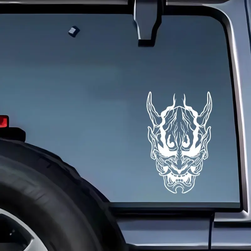 1 JDM car sticker, scratch‑resistant personalized DIY decorative sunshade decal for bumpers and windows