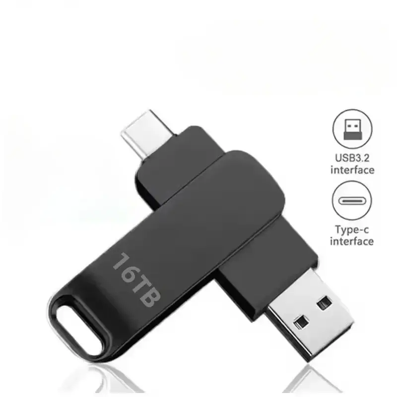 New 64TB USB Flash Drives High Speed Transfer Metal Pendrive Memory Card Pendrive Flash Disk Memoria Waterproof Stick