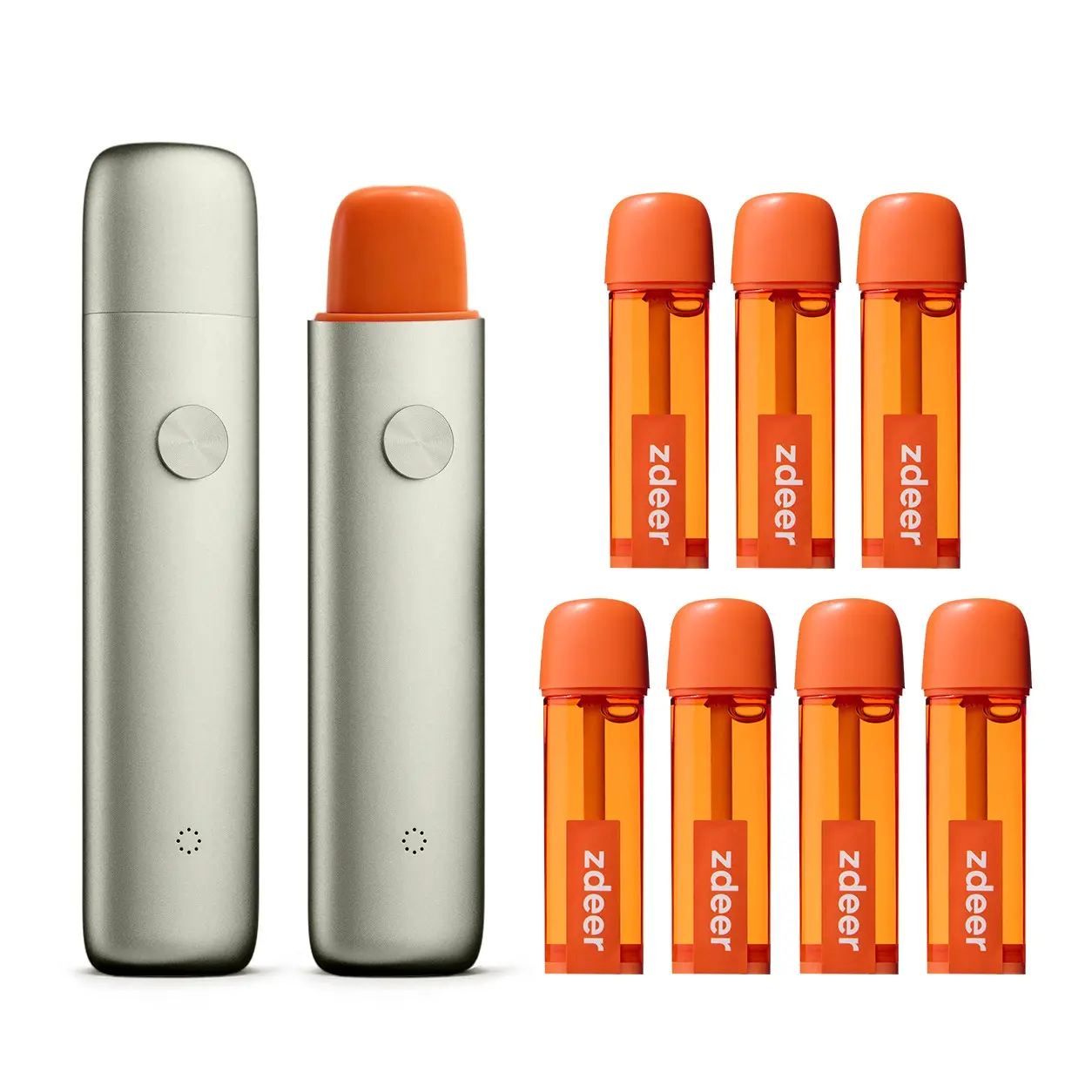 Zdeer Pw13 Electric Cool Breath Spray, Probiotic Fresh Mouth Spray, Rechargeable Micro-Mist, 7 Flavor Cartridges, Alcohol-Free, On-The-Go Use