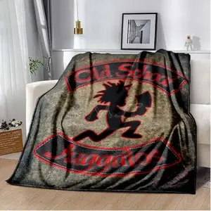 Insane Clown Posse Band ICP Juggalo Faygo Blanke,Can Also Be Used As A Bed Sheet,bath Towel,knee or Nap Car Office Sofa Blankets