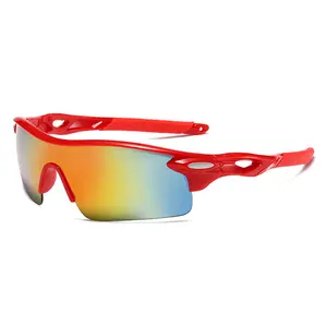 2026 Hot-Selling Colorful Sunglasses, Trendy Men's and Women's Outdoor Cycling Glasses, Adult Sports Glasses, PC Protective Eyewear