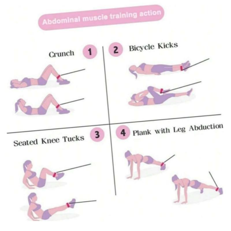 Ankle Strap, 1/2 Counts Foot Straps for Fitness Training, Sports Ankle Straps for Cable Machines, Yoga & Pilates Equipment Accessory, Workout Band # GLOBAL PICKS