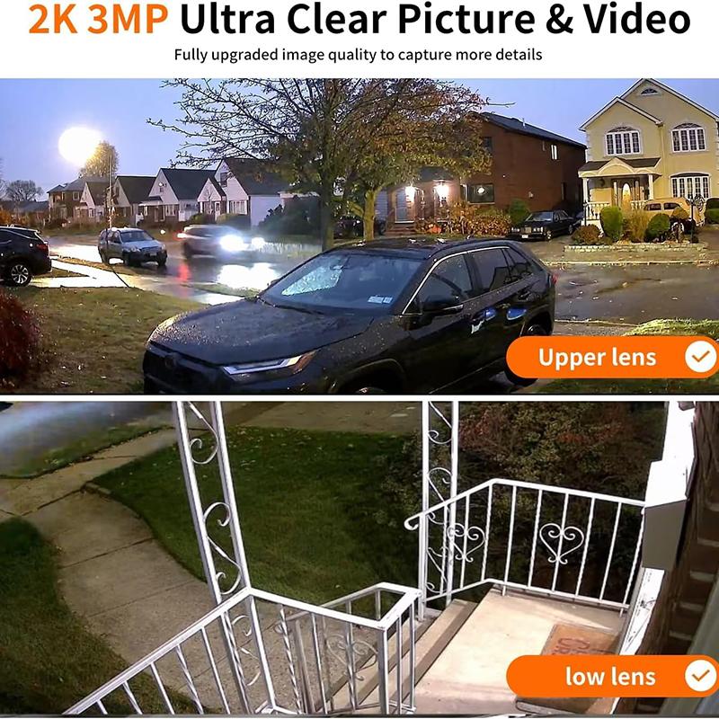 Outdoor waterproof wireless wifi camera with remote voice intercom via mobile phone