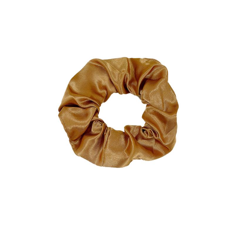 Hot Selling Solid Satin Scrunchies, French Style Hair Ties, Soft Silk Hair Accessories for Women Girls Ponytail Holder