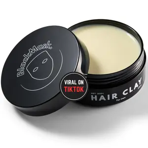 Men's Hair Styling Clay 3.52 oz, Strong Hold Matte Finish, Adds Texture & Volume for Hair Styling