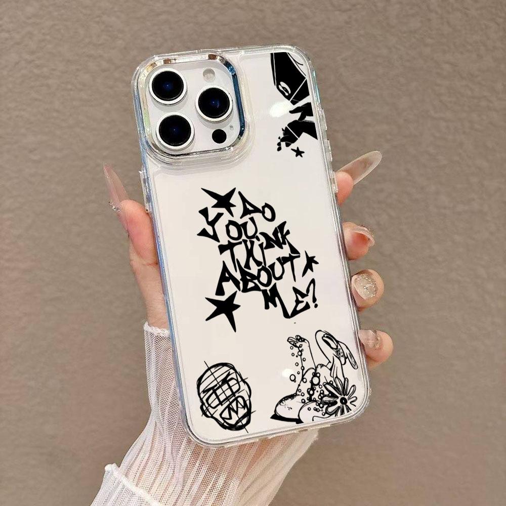 Phone case suitable for Apple iPhone 17 Air 16 15 14 13 12 Pro Max Plus Electroplated Lens frame Transparent Soft Shell, Hot ATP Album By Nsqk