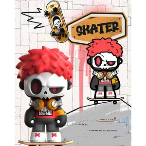 Mr.bone Junior Biohazard Series Character Design, Toy Figurine, Perfect Gift for Birthday Decor, Desktop Ornament, New Year Gift, Toy Decoration, PVC Figure