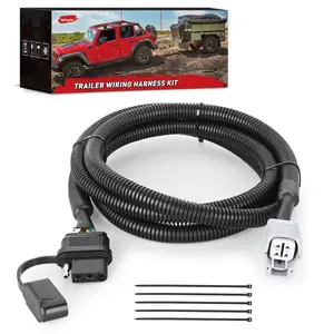 Nilight 4 Pin Trailer Wiring Harness Kit 56083 Custom for 2010 2011 2012 2013 2014 2015 2016 2017 2018 2019 2020 2021 2022 2023 RX350 RX450h RX350L RX350hL