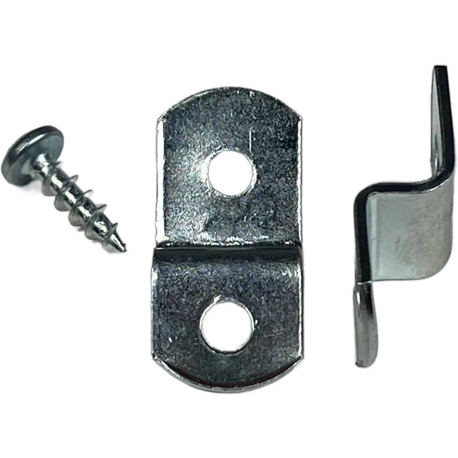 1/4" Offset Canvas Clips for Picture Framing, 15-Pack Includes Screws, Choose Your Offset Size