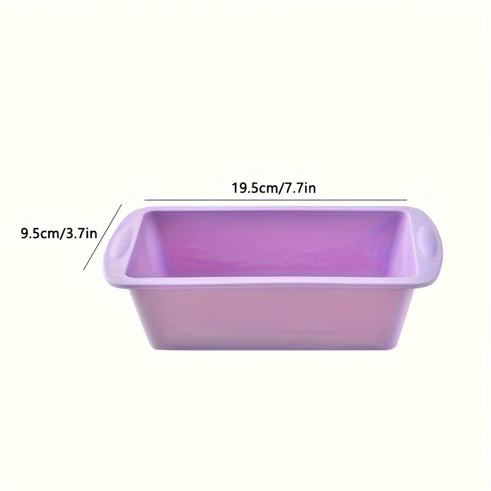 Two Silicone Bread Pans, Non-Stick And Easy to Release Rectangular Silicone Cake Pans, for Baking Bread, Flexible Silicone Baking Molds And Bread Molds, Toast Pans, Brownie Bread Pans, Cake Molds