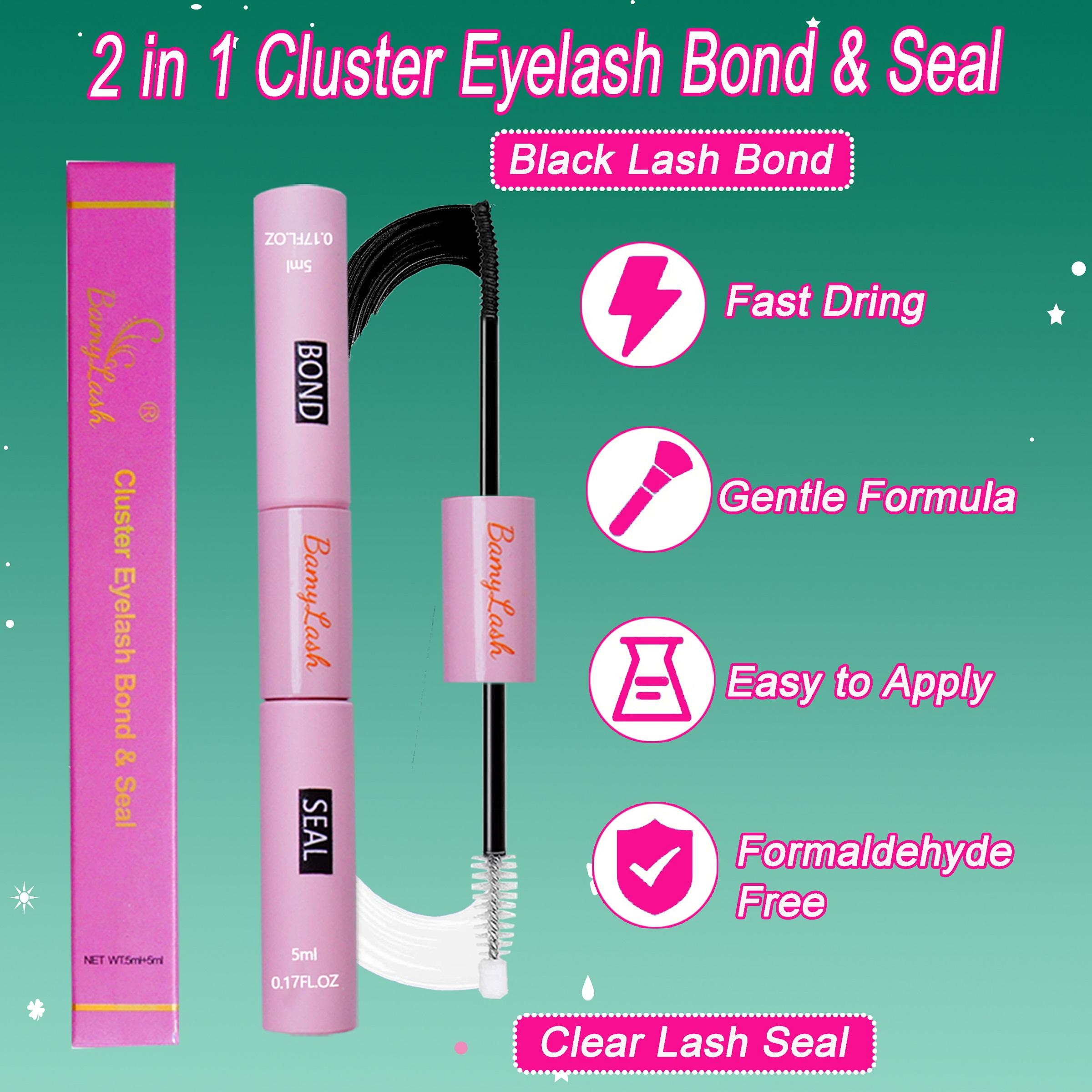 476-1856 Pcs Cluster Eyelash Kit Set, Mixed Length and style D Curl 3D Lashes, Synthetic Fiber, Includes Glue Remover Tweezer, Home Lash designer Lash Kit Lash Extension,Ideal for Beginners & Daily Makeup Use