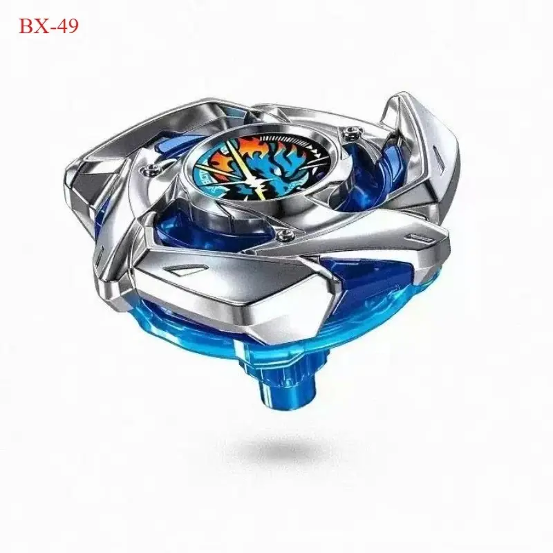 BX49 UX19 CX13 UX18 Random Booster Metal Spinning Top Competitive Combat Gyro Toy Battle Game Collectible Model For Kids Boys No Launcher