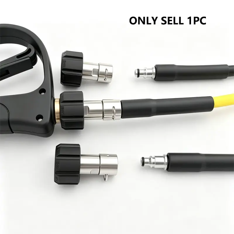 1PCS Pressure Washer Adapter M22-14mm Connector for Karcher/Lavor/Bosch Hose(Suitable for Water gun Connection to Hose)