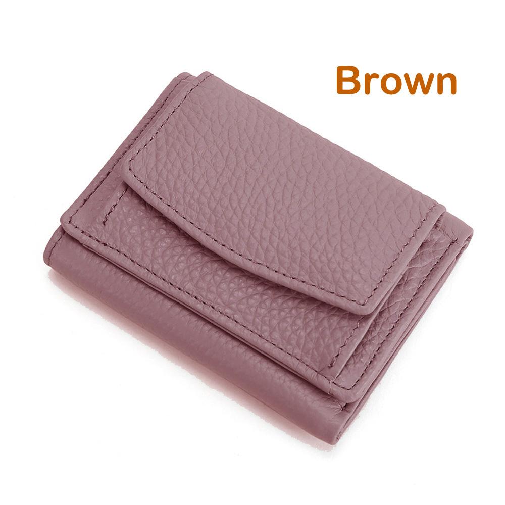 Leather wallet for women with multiple card slots, small wallet at a  discount, short and compact mini leather purse, pocket wallet tote bag crossbody luxury designer handbags