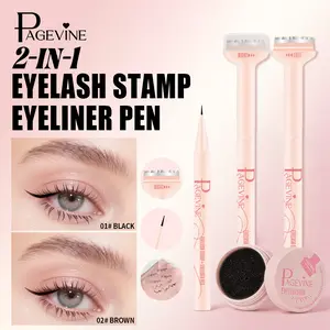 Lower Eyelash Seal Quick Drying Novice Quick Makeup Eyeliner Liquid Pen Lower Eyelash Seal Three in One