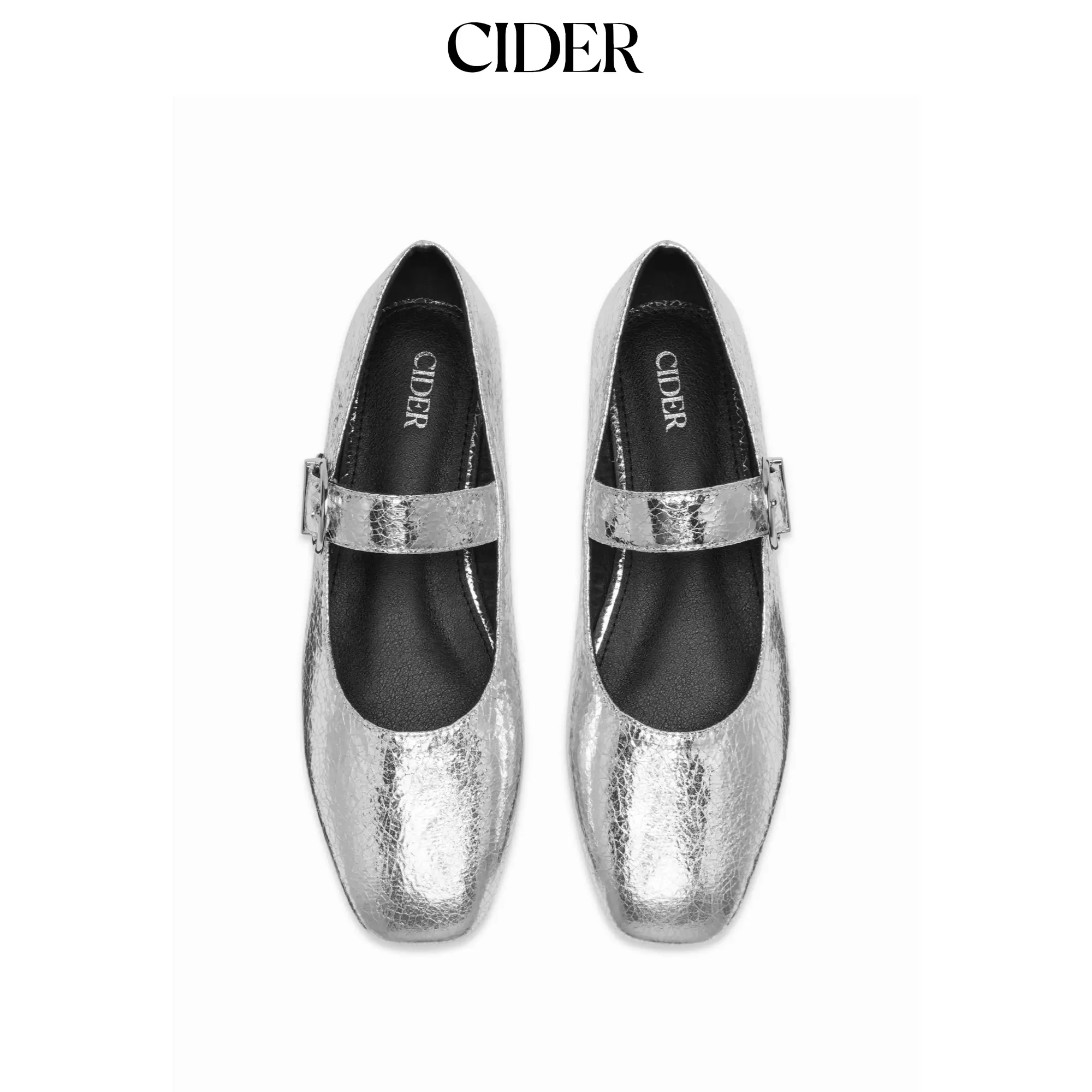 Cider SQUARE TOE MARY JANE FLATS