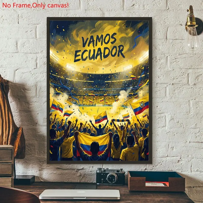 1 piece/set frameless canvas painting print poster, Classic Football player art, Valverde Soccer Player Portrait, a perfect gift for football loves, ideal gift for bedroom, living room, dorm hallway, kitchen, mural, wall decoration, room decor