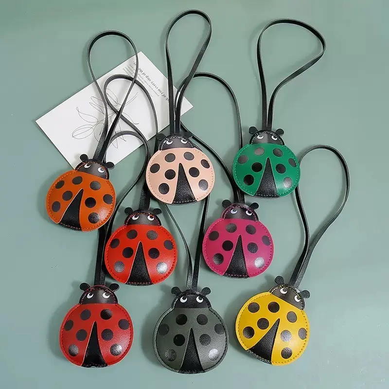 Ladybug Pendant Charm, Multiple Ladybug Keychains, Cute Ladybug Wallet Charms, Backpack Accessories, Phone Charms, Elegant Gift for Women