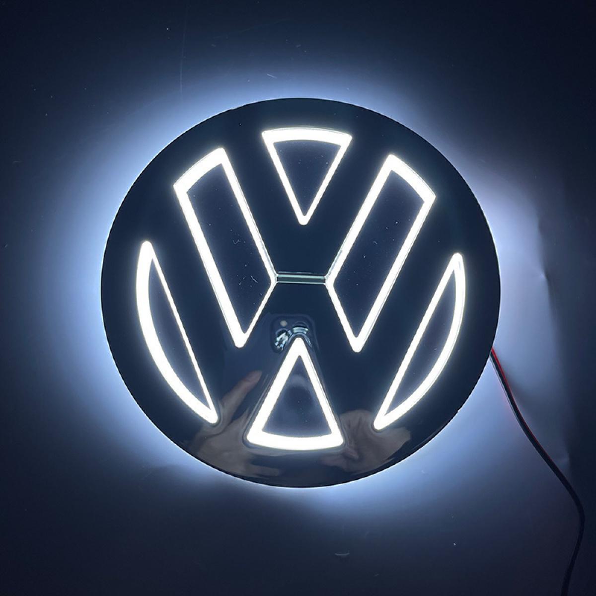 5D LED Backlit Emblem Light for Volkswagen – Glow Logo Badge Compatible with Jetta Tiguan Passat Golf Atlas| IP67 Waterproof, Plug & Play Install, Car Exterior Night Lighting Accessory, White/Blue/red 5D LED Backlit Emblem Light for Volkswagen – Glow Logo Badge Compatible with Jetta Tiguan Passat Golf Atlas| IP67 Waterproof, Plug & Play Install, Car Exterior Night Lighting Accessory, White/Blue/red