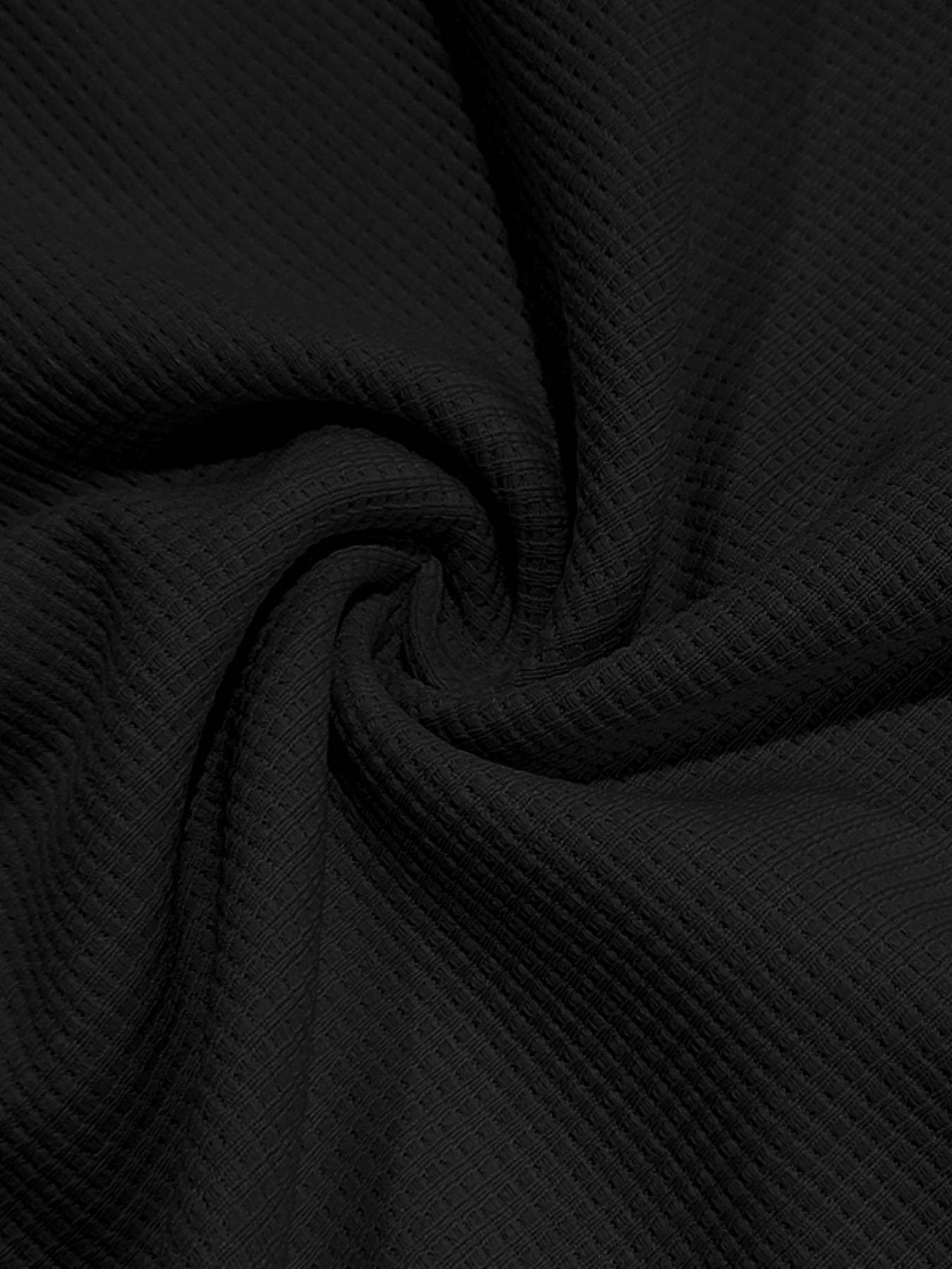 Men's Solid Drawstring Waist Pants, Regular Fit Casual Comfy Pocket Trousers for Spring & Fall, Men's Bottoms for Daily Wear, Casual Fashion Trousers