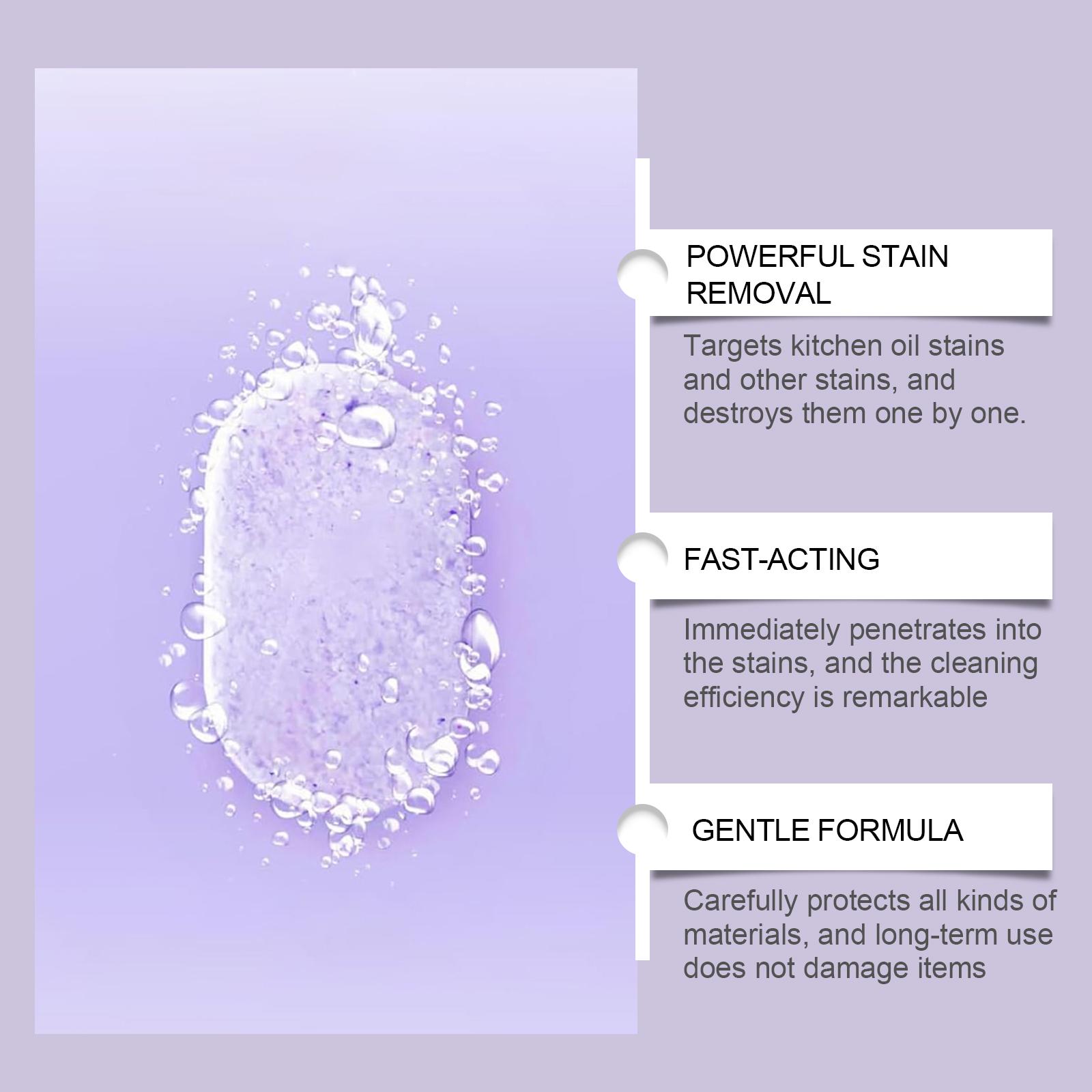 Jaysuing Multi-Purpose Cleaner Clean Oil Remove Stains Kitchen Bathroom Clean Multi-Purpose Cleaner