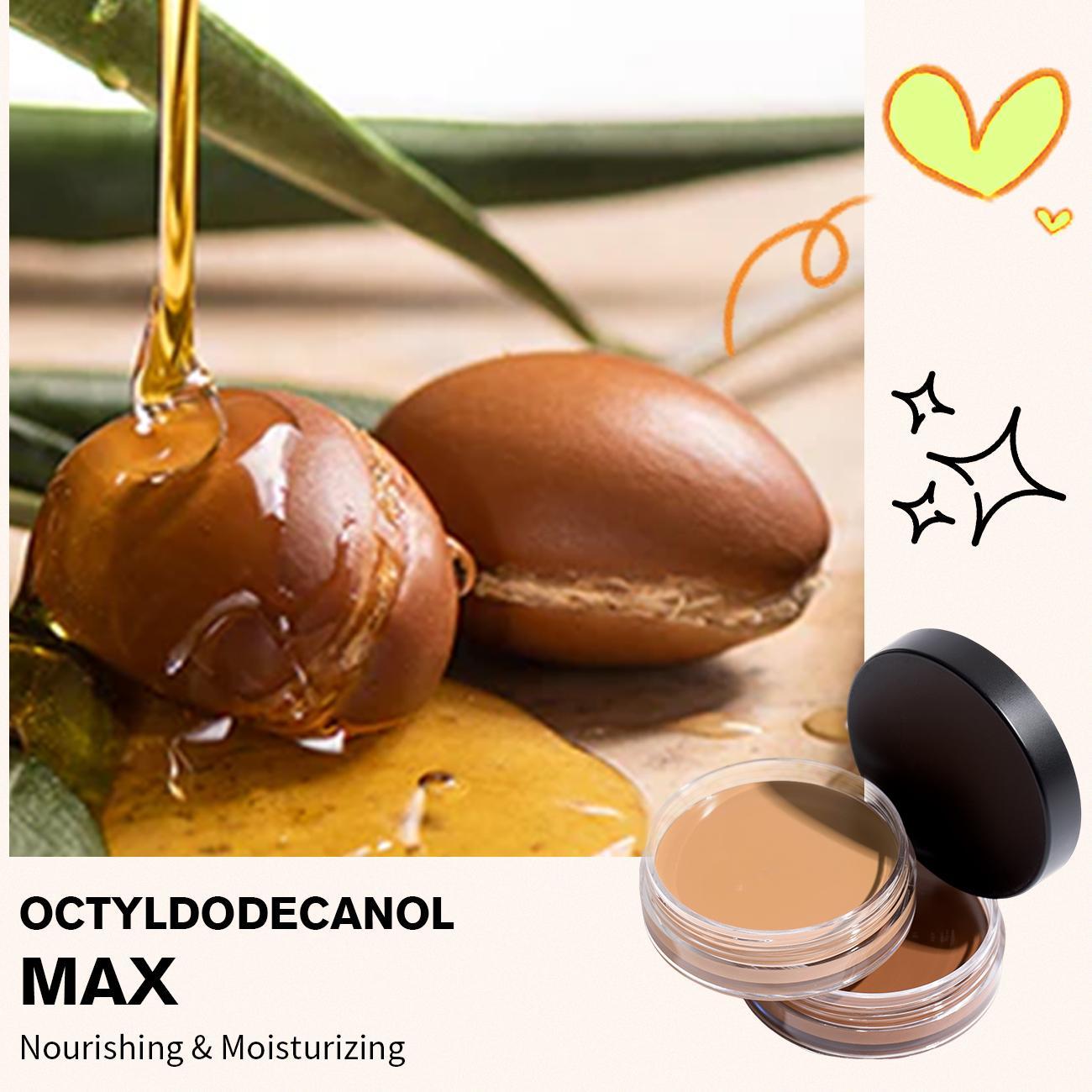 Long Lasting Silky Cream Foundation, 1 Box Full Coverage Flawless Makeup Cream, Moisturizing Waterproof Balm Foundation, Makeup Product for Women & Girls