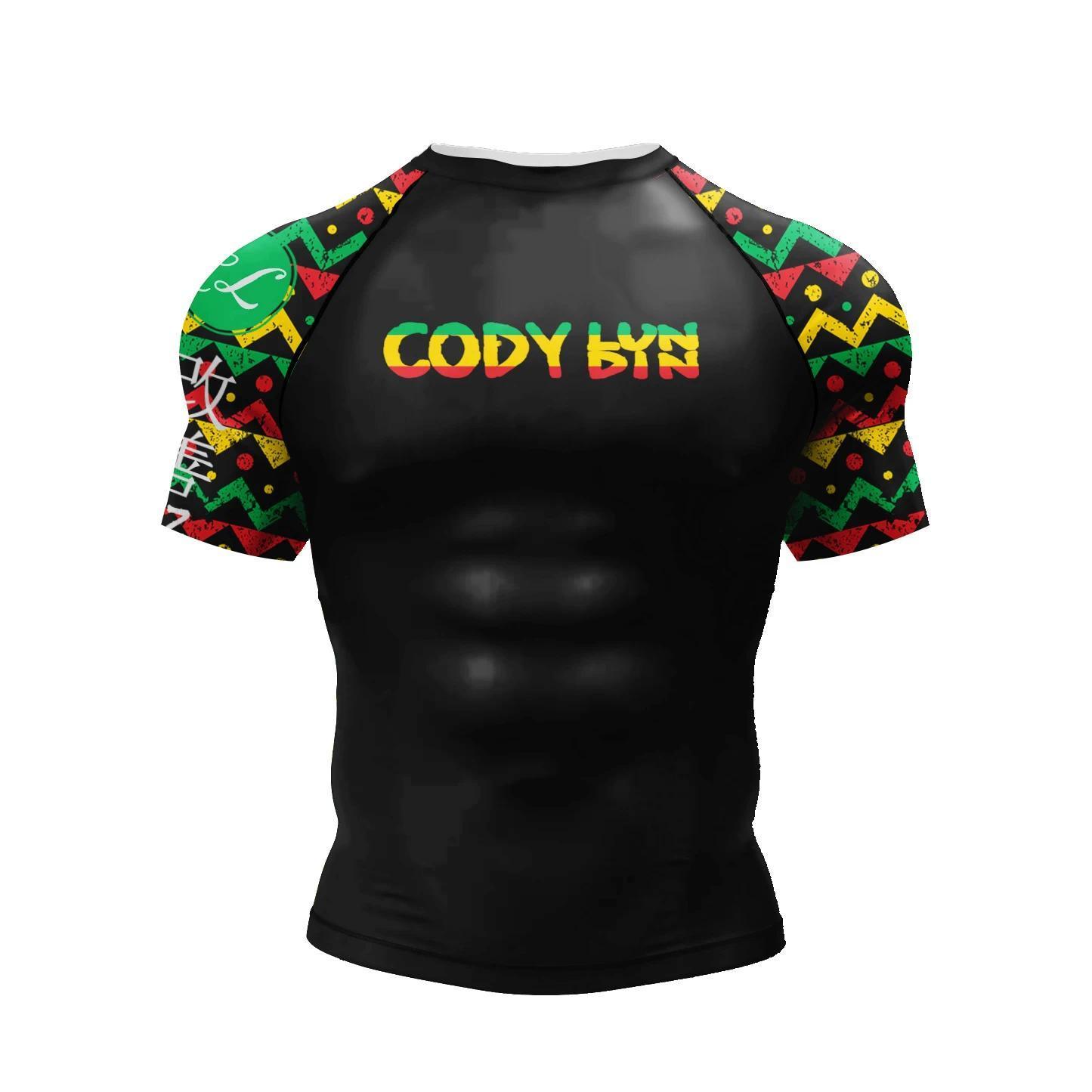 3D Print Sports Quick Dry Breathable Men T-shirt Outdoor Street Jiu-jitsu Boxing Team Training Uniform Short Sleeve Clothing Top
