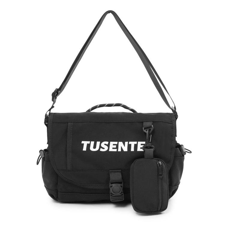 Open-top 2026 winter one-size-fits-all chest bag made of nylon fabric with lettering