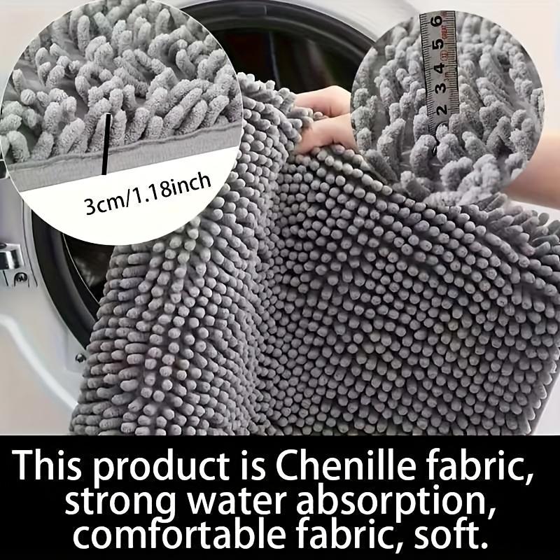 18*27inch Dog Doormat for Muddy Paws, Absorbs Water and Dirt, Water-Absorbent Non-Slip Washable Mat, Quick-Drying Microfiber, Dog Mud Mat, Indoor Floor Entrance Mat