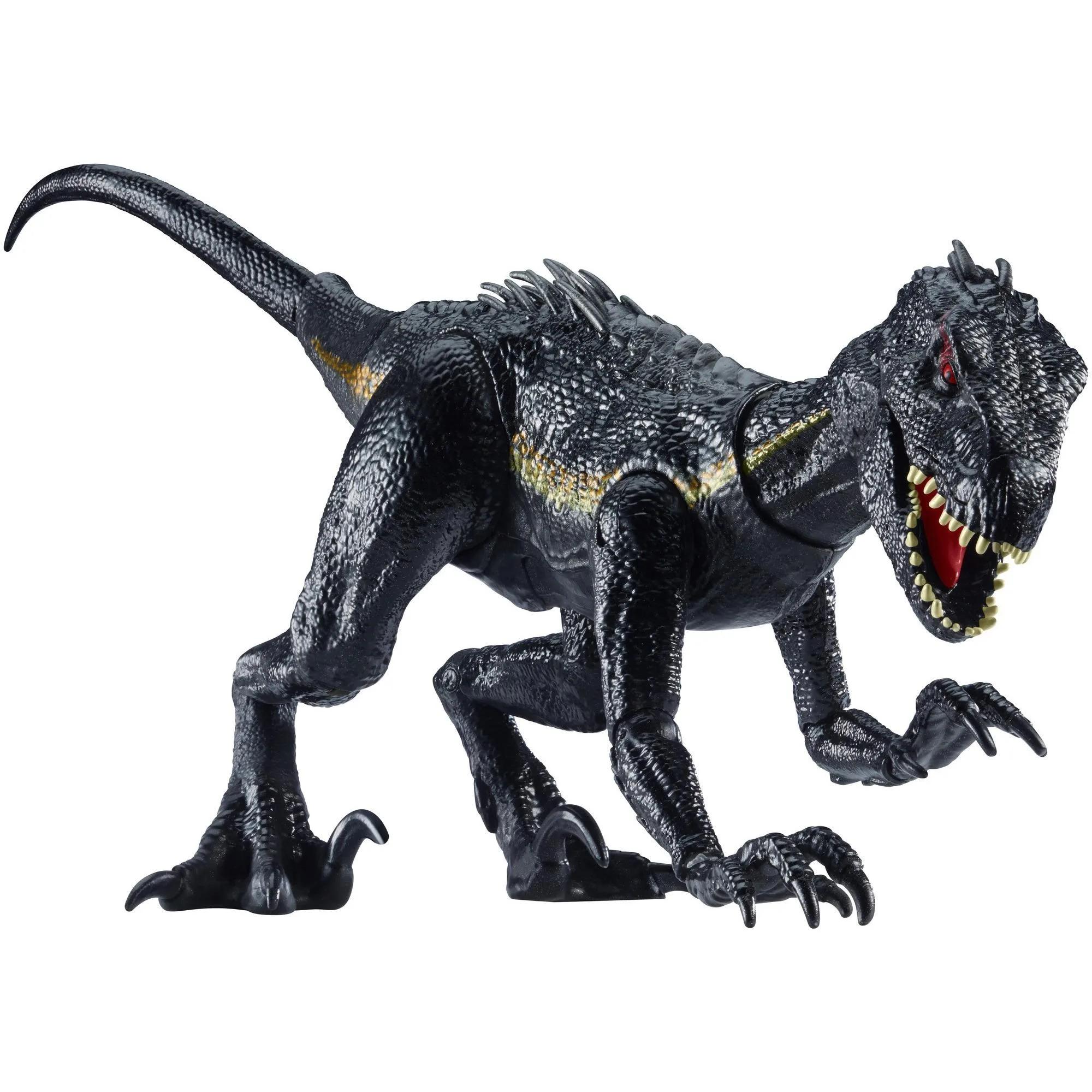 Jurassic World Indoraptor Adjustable Action Figure - Lifelike Dinosaur Toy Replica for Boys Movie Character Gifts for Children