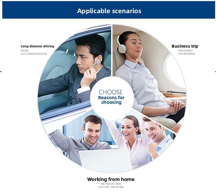 Outdoor Camping Extra Large Portable Inflatable Pillow, Water-Fillable Pillow, Foldable Travel Pillow for Adults & Kids, Nap Pillow