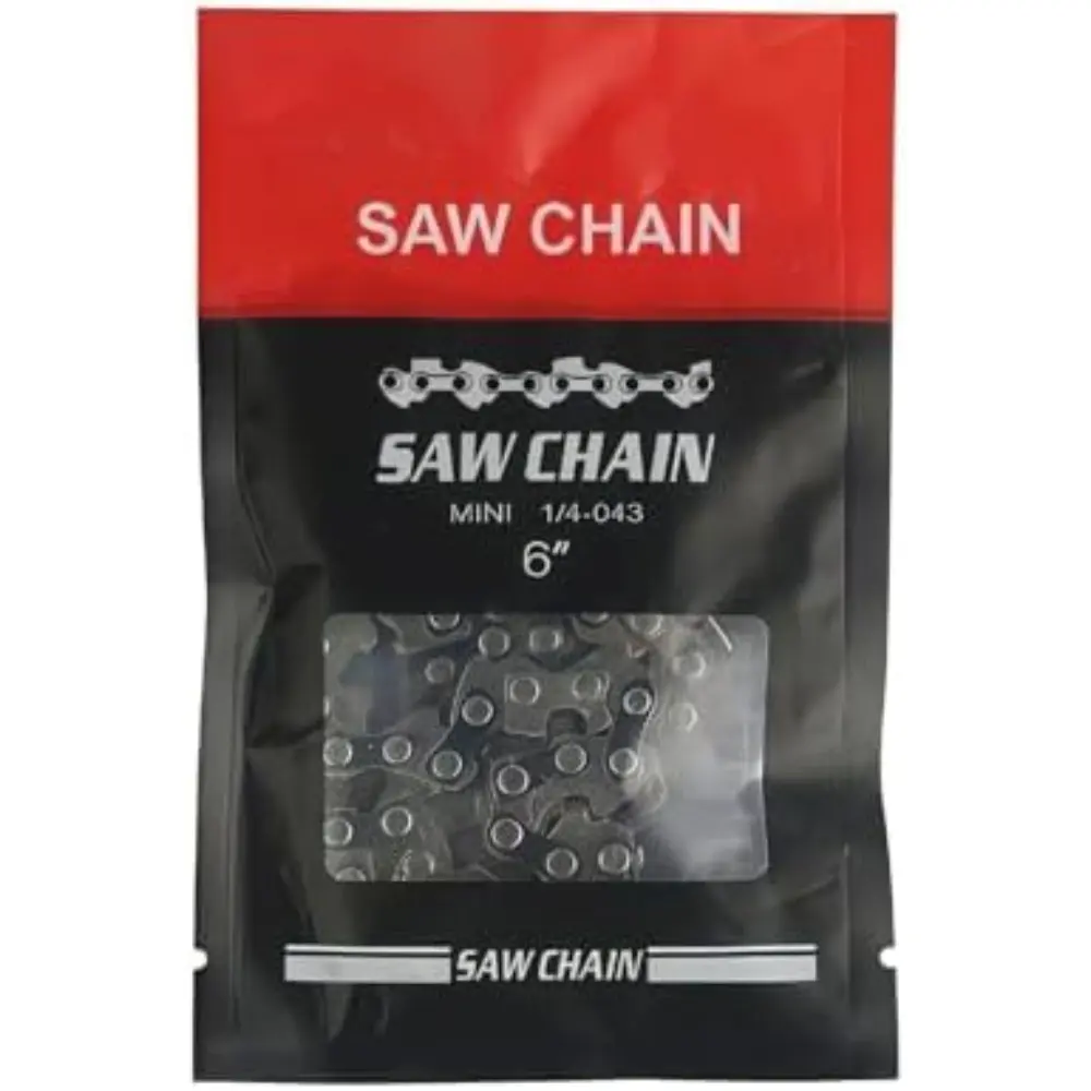 1pcs Mini Chainsaw Chain Replacement Parts for Electric Portable Chainsaw Small Logging and Pruning Saw 4inch 6inch 8inch