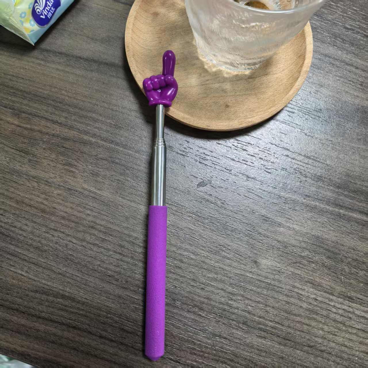 Adjustable Finger Indicator Tool, Multi-Color Teaching Aid, Stainless Steel Teaching Supplies, Ideal for Classroom and Home Use