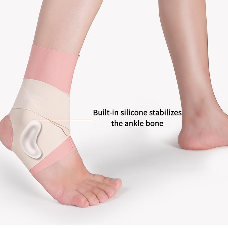 Ankle Protector, Plantar Ankle Support, Ankle Compression Sleeve With Straps, Suitable For Running, Exercising