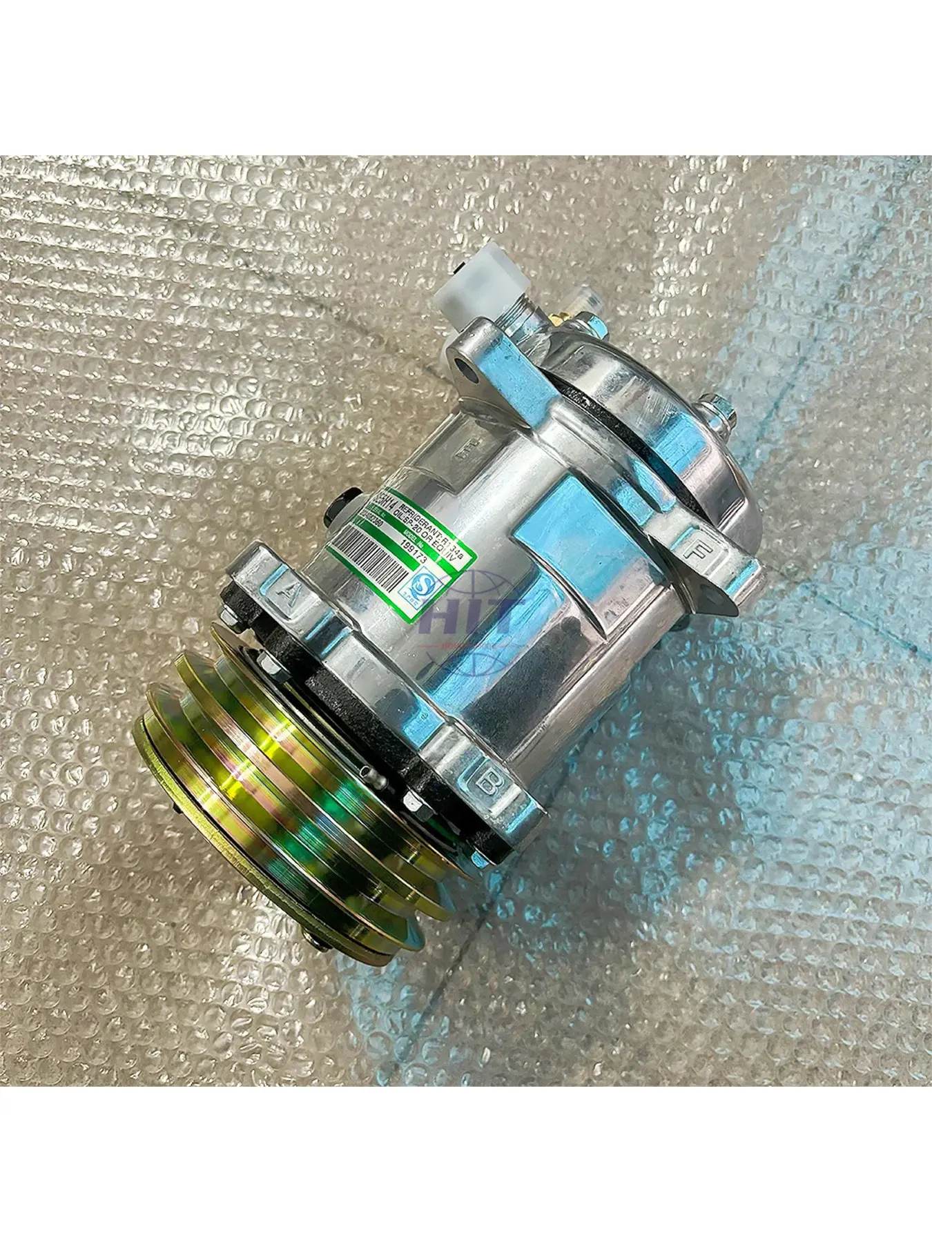 Volvo Wheeled Excavator EC145B 12V 24V 508 Universal Double a AC air Conditioning Compressor Assembly