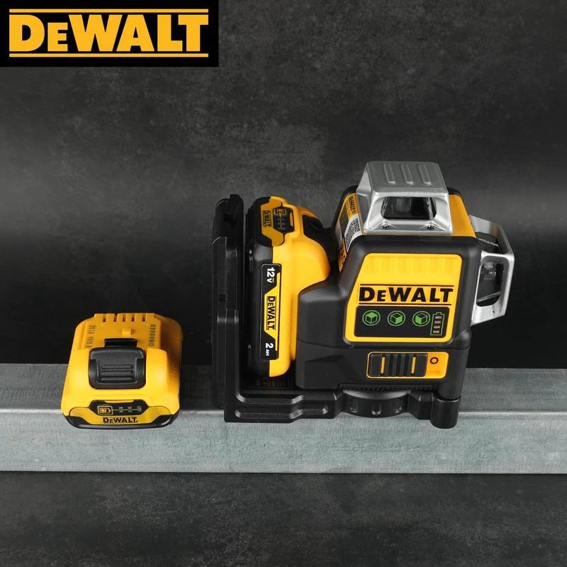 Dewalt DW089LG 12v 12 Line Laser Level Unit 3 Sides*360 Degree Vertical Self Levelling Green Professional Laser Level big tool Dewalt DW089LG 12v 12 Line Laser Level Unit 3 Sides*360 Degree Vertical Self Levelling Green Professional Laser Level big tool
