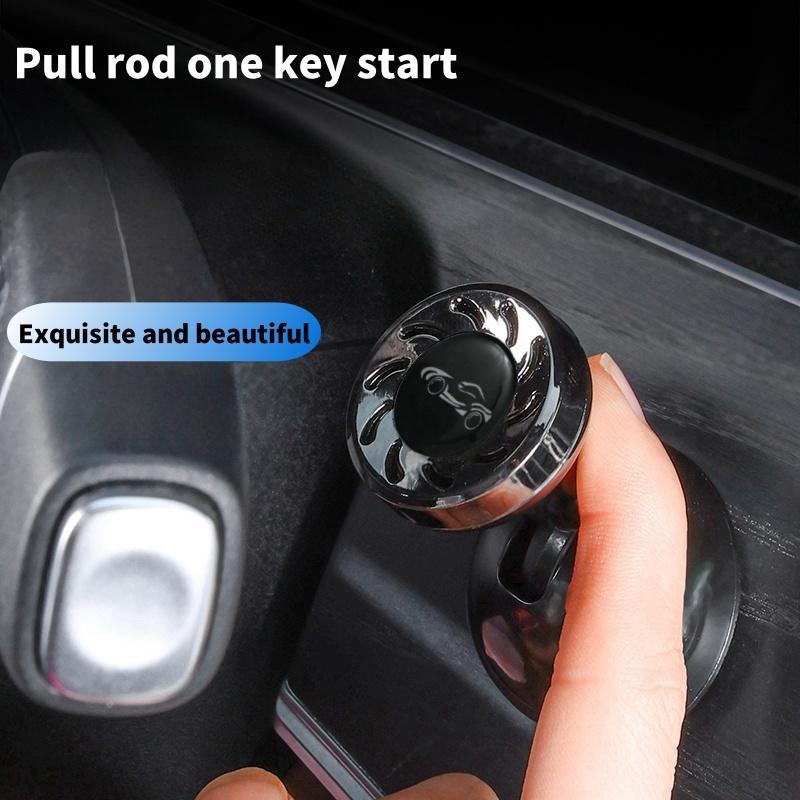Car Engine Start Stop Button Cover, Car Engine Start Stop Button Decoration, Universal Car Interior Accessories for Car Decoration, Autos