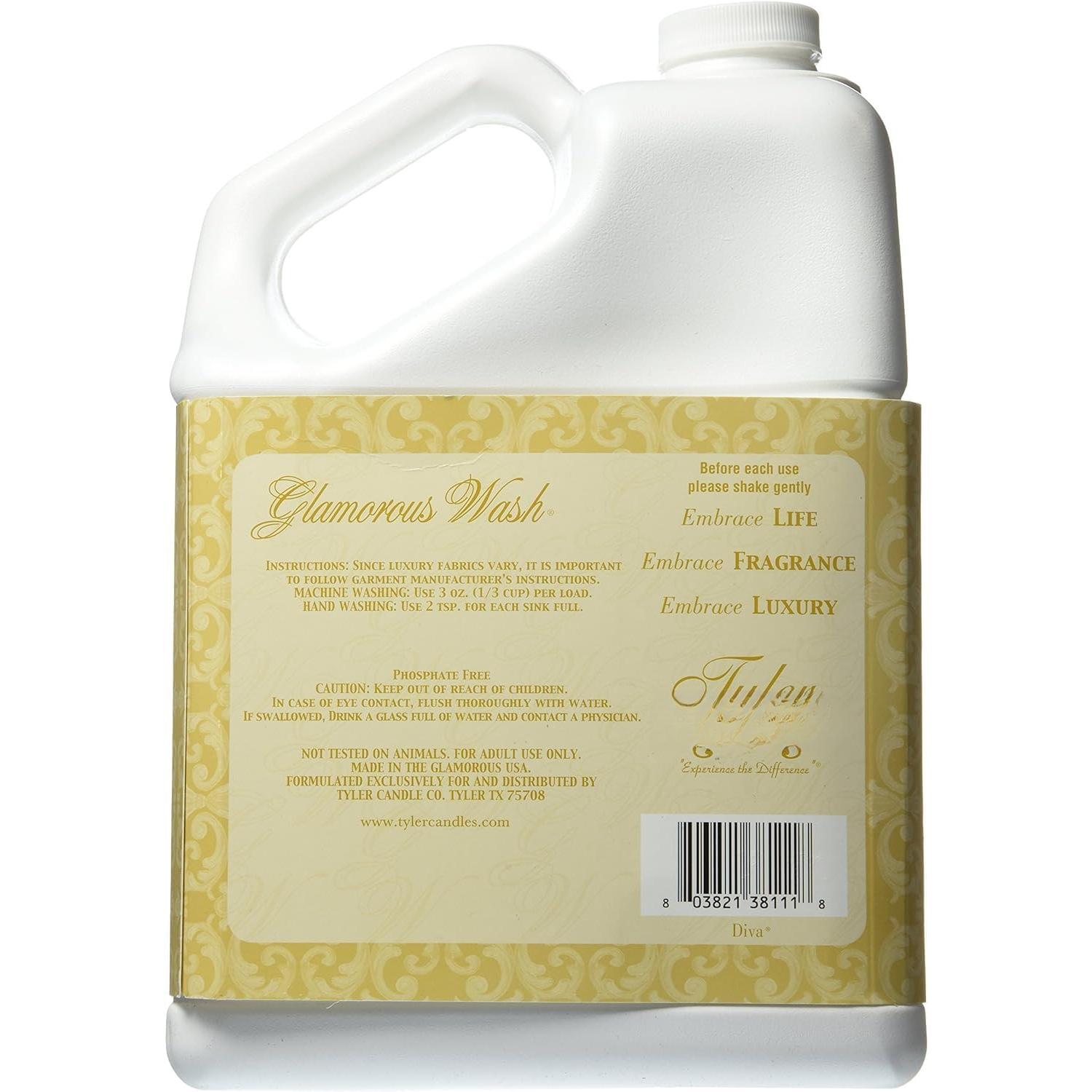 SUNDAY MIRTH 's Diva Glam Wash Laundry Detergent, Gallon (128 Fl oz) (Pack of 1) ILIOS Packaging.