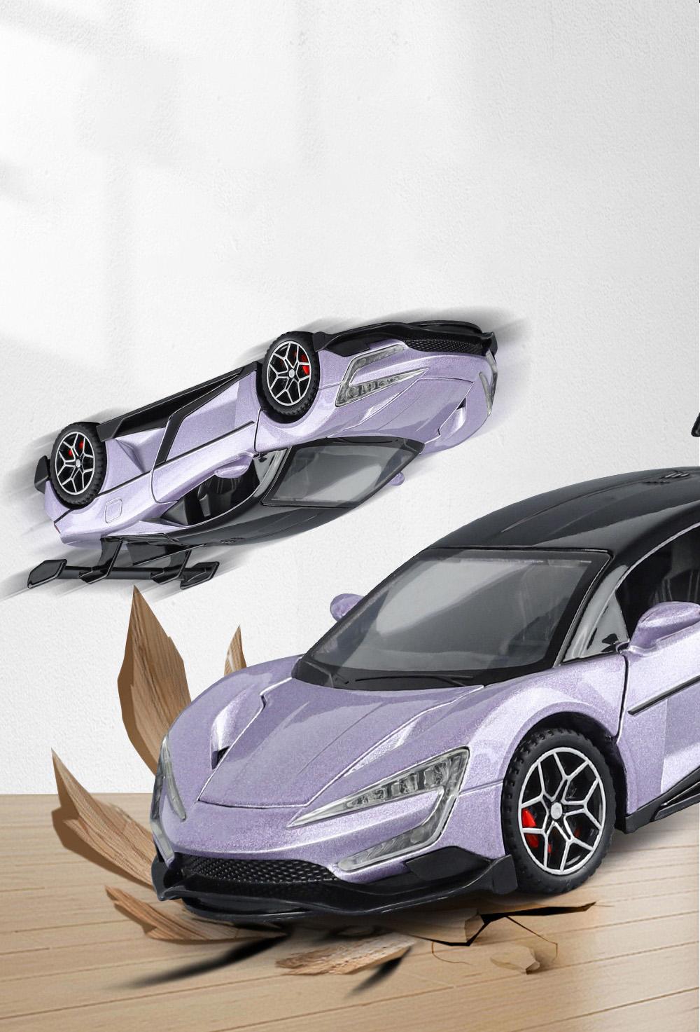 Simulation 1:32 YANGWANG - U9 Alloy Car Model, Game Vehicle Birthday Gift With Sound and Light Children's Toy Car Boy