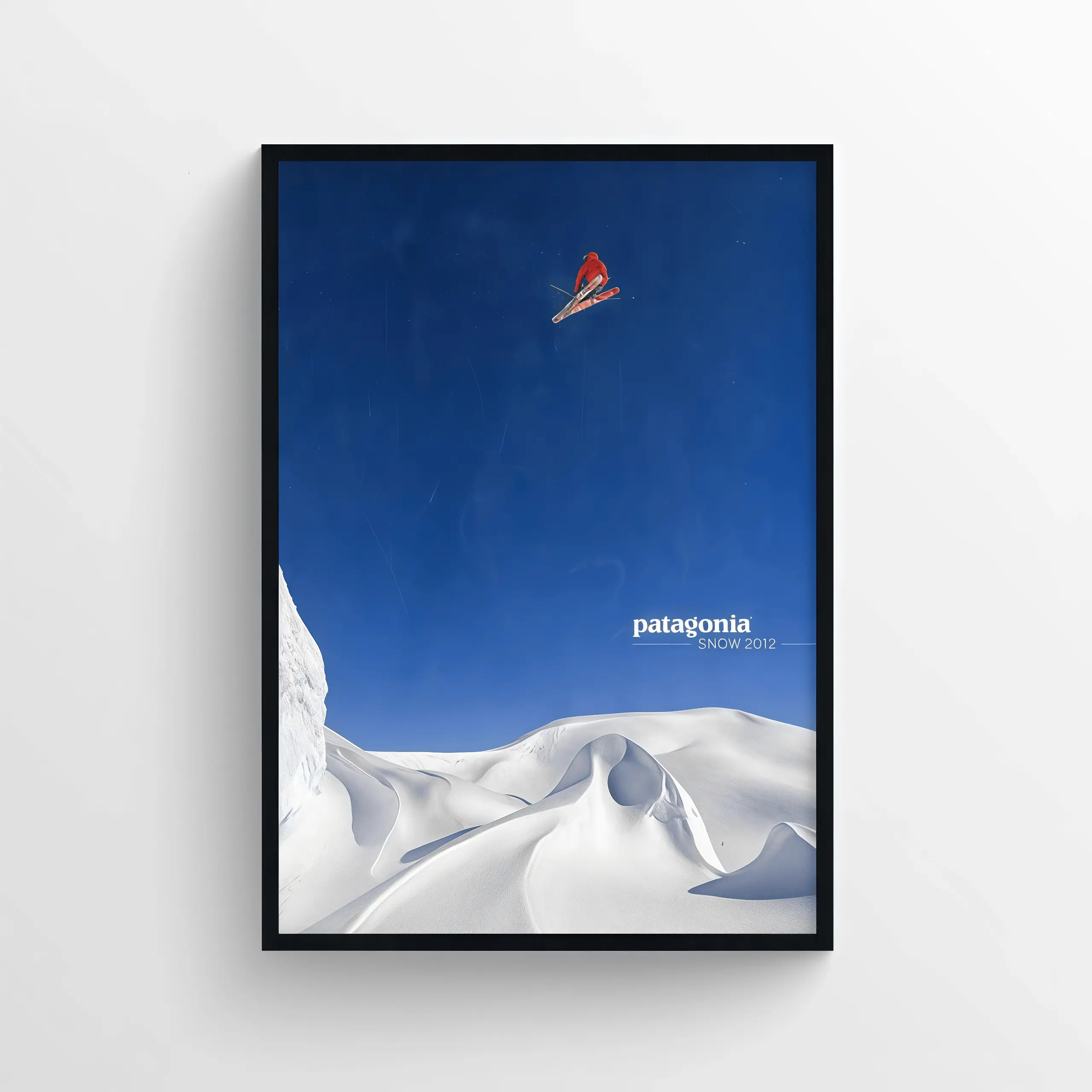 Cover Patagonia 2012 Winter Magazine Poster, Wall Art, Vintage Outdoor Adventure Print, Retro Magazine Cover Artwork, Mountain Nature Wall Decor, Rustic Home Decoration, Hiking Camping Aesthetic Poster, Living Room Bedroom Office Decor, Outdoor Lover Gift