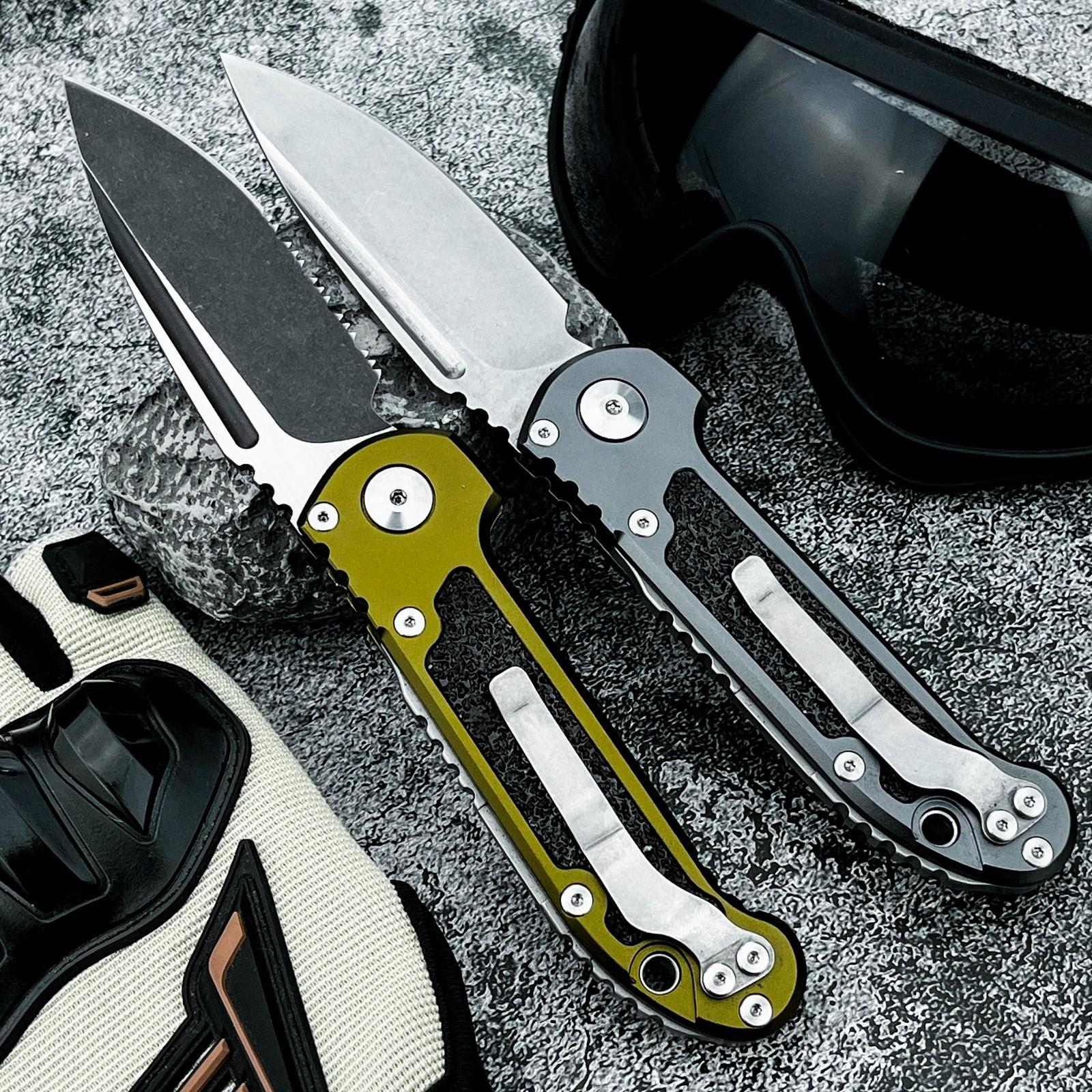 UDT Gen III Multifunctional Folding Pocket Knife with D2 Steel Blade and Aluminum Handle Men's Gift Outdoor Camping Fishing and EDC Tool Perfect for Everyday Carry